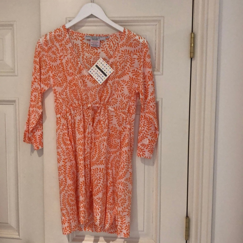 Gretchen Scott Orange coverup